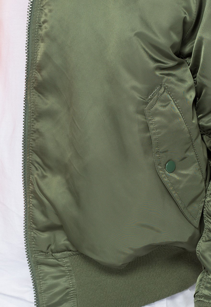 ALPHA MA1 FLYING JACKET - GREEN