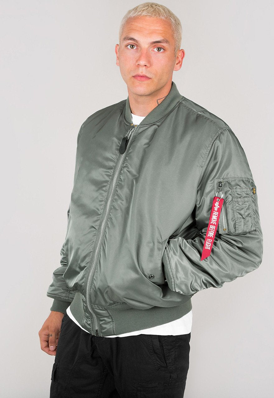 ALPHA MA1 FLYING JACKET - VINTAGE GREEN