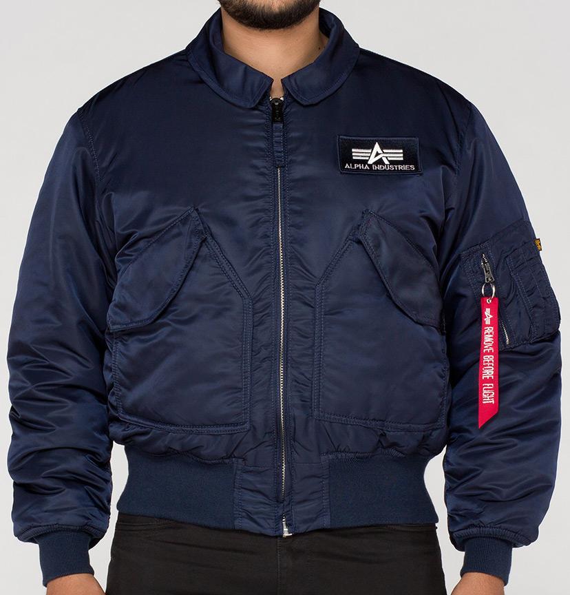 ALPHA CWU 45 FLYING JACKET - BLUE