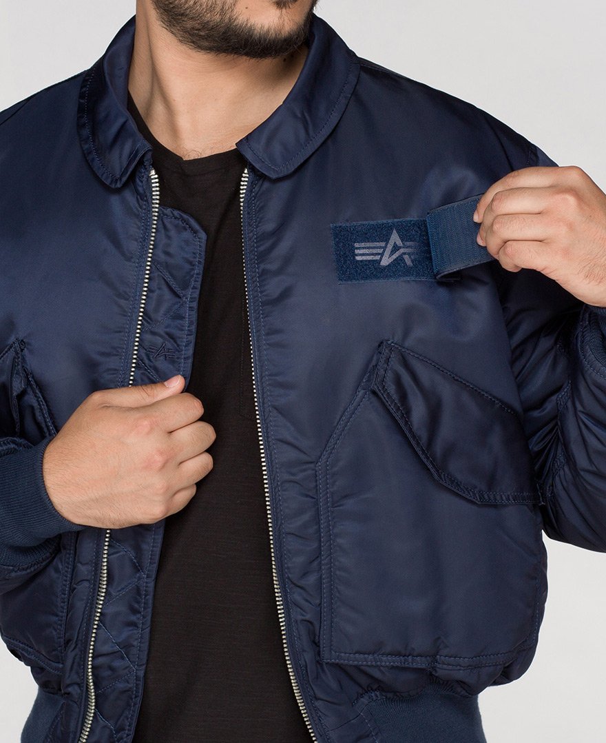 ALPHA CWU 45 FLYING JACKET - BLUE