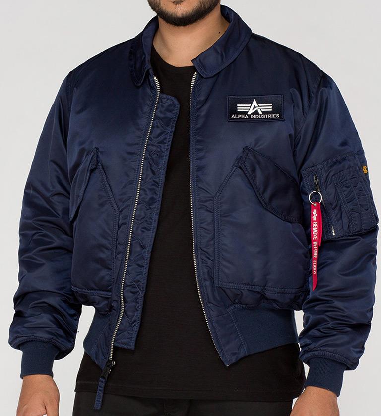 ALPHA CWU 45 FLYING JACKET - BLUE