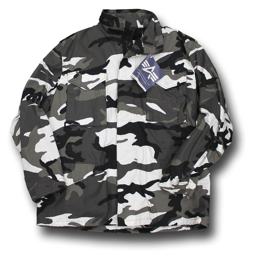 USA MADE ALPHA M65 JACKET - URBAN CAMMO