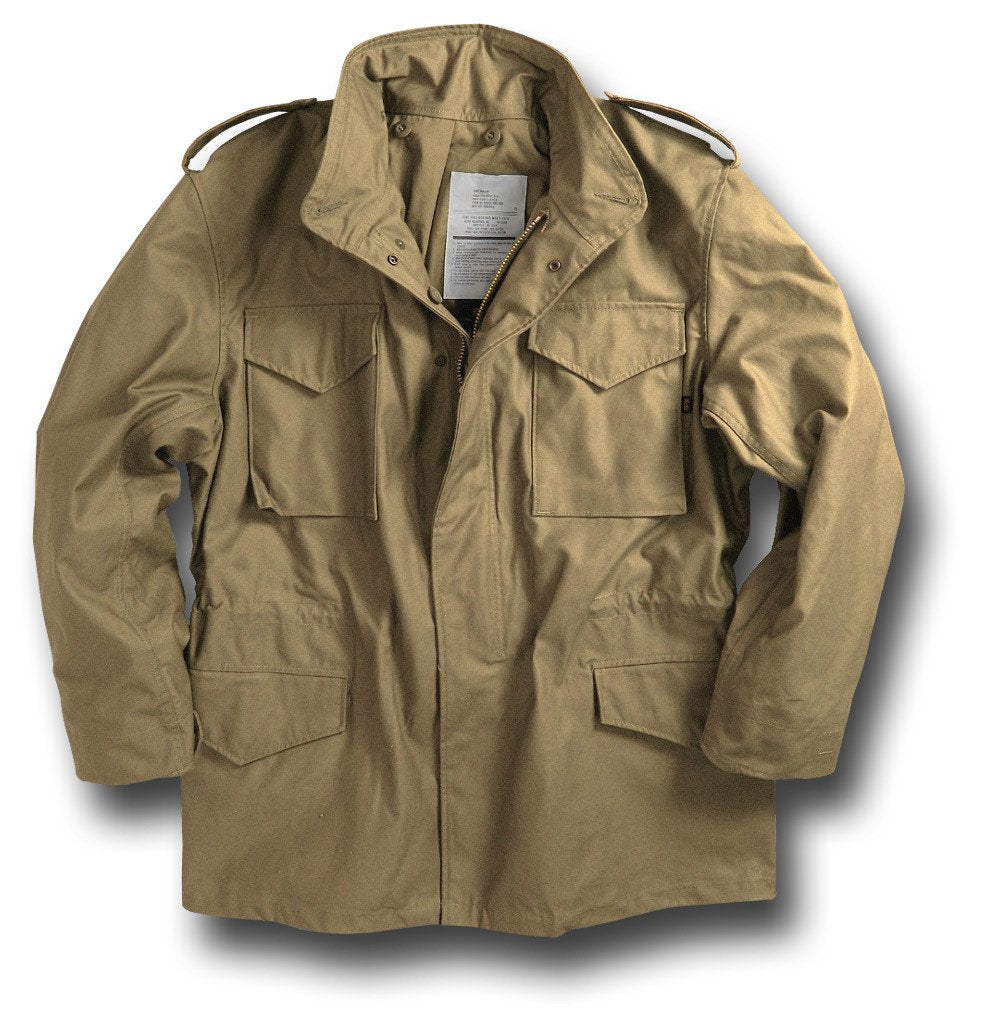 ALPHA M65 COMBAT JACKET - SAND