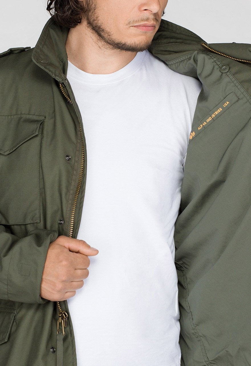 ALPHA M65 COMBAT JACKET - GREEN