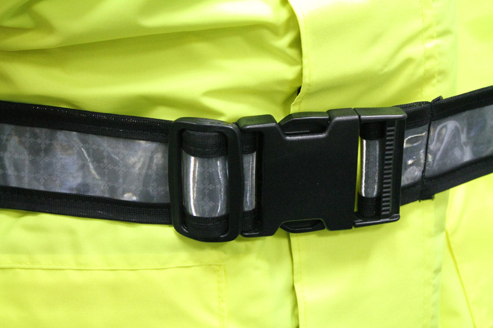 POLICE TRAFFIC HI VIS JACKET - BELT