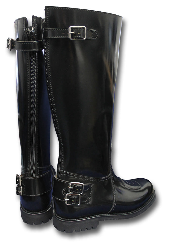 GTH TROPHY POLICE MOTORCYCLE BOOTS - BACK