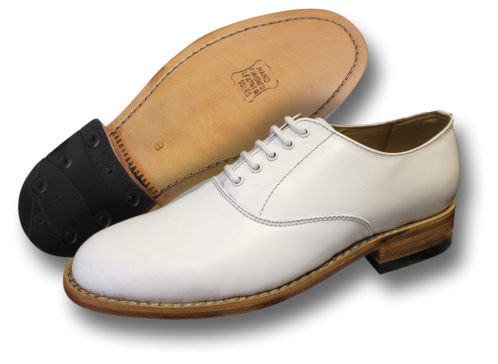 WHITE NAVAL SHOES Silvermans