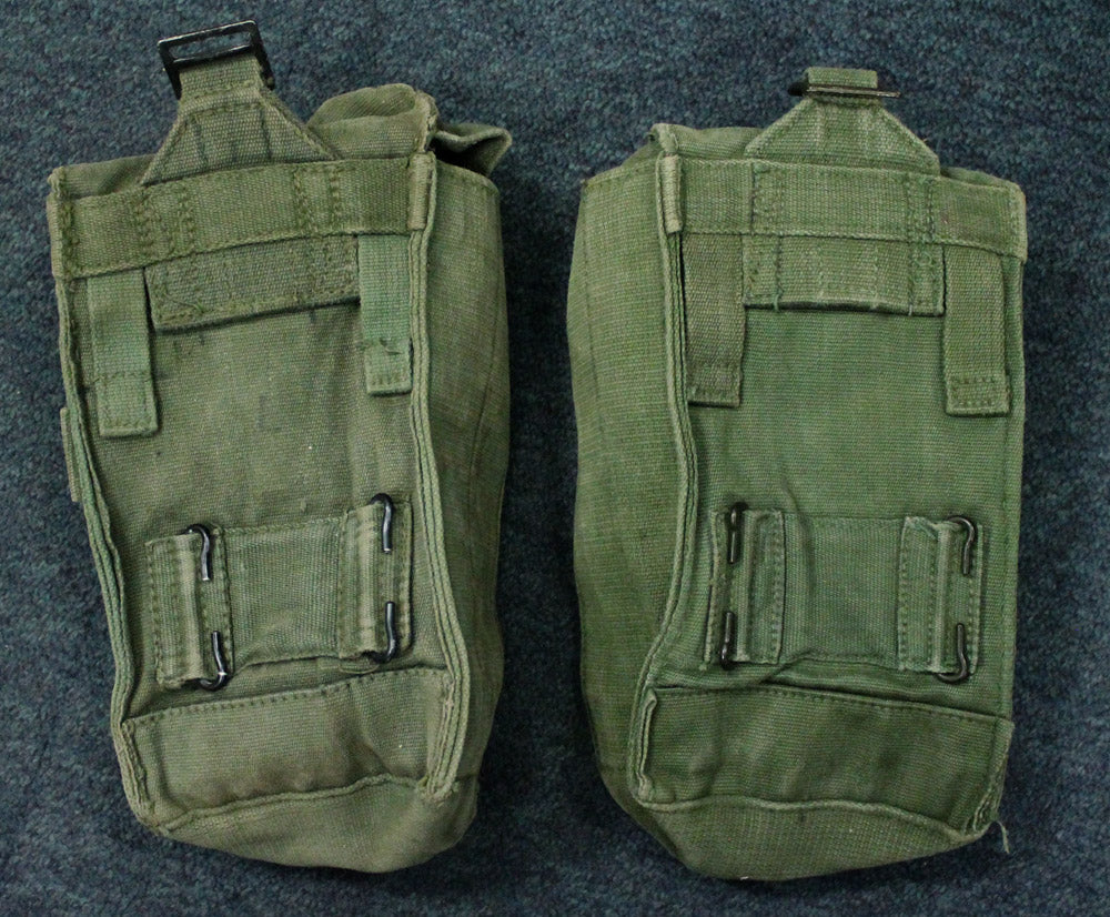 1944 PATTERN LEFT AND RIGHT AMMO POUCHES