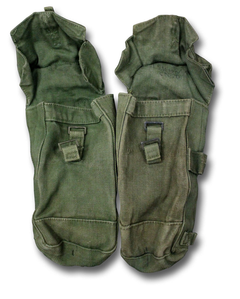 1944 PATTERN LEFT AND RIGHT AMMO POUCHES