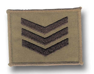 COMBAT PATCHES BLACK ON GREEN