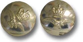 RAF FORAGE CAP SET OF BUTTONS