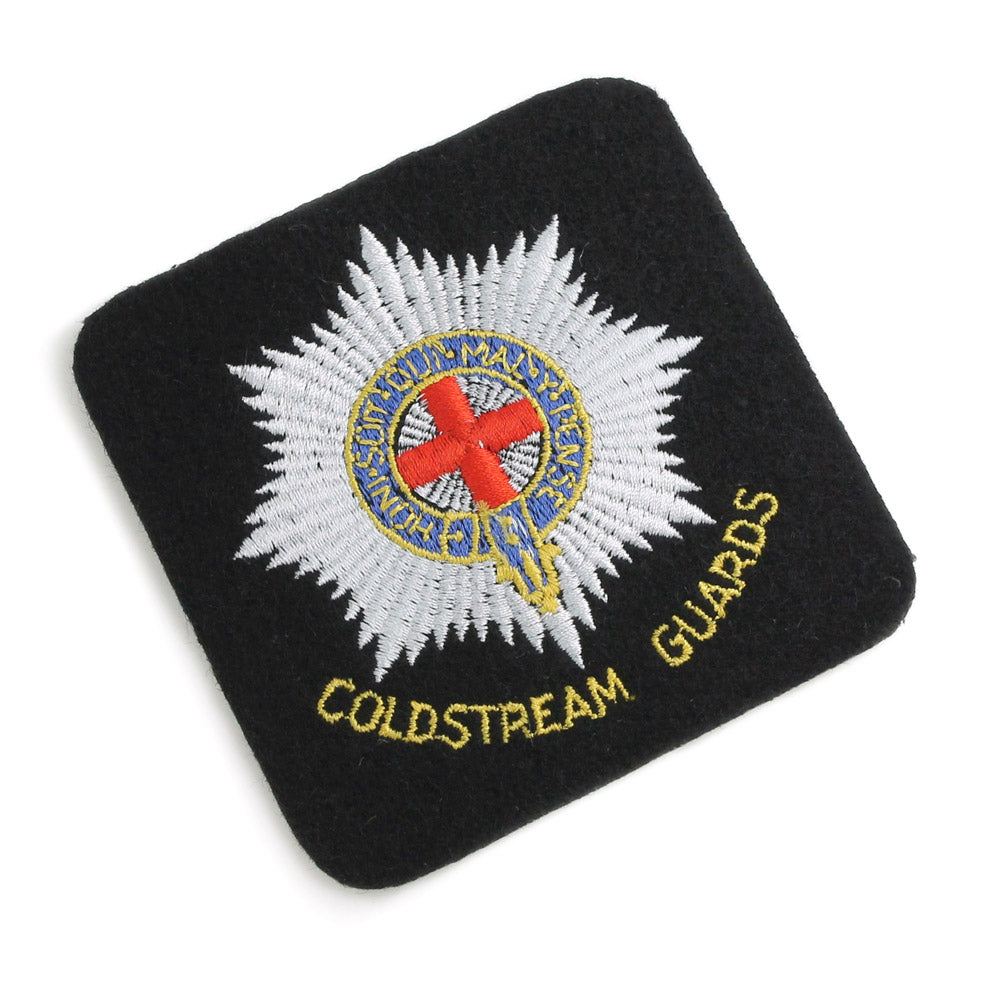 COLDSTREAM GUARDS BLAZER BADGE - CLOTH