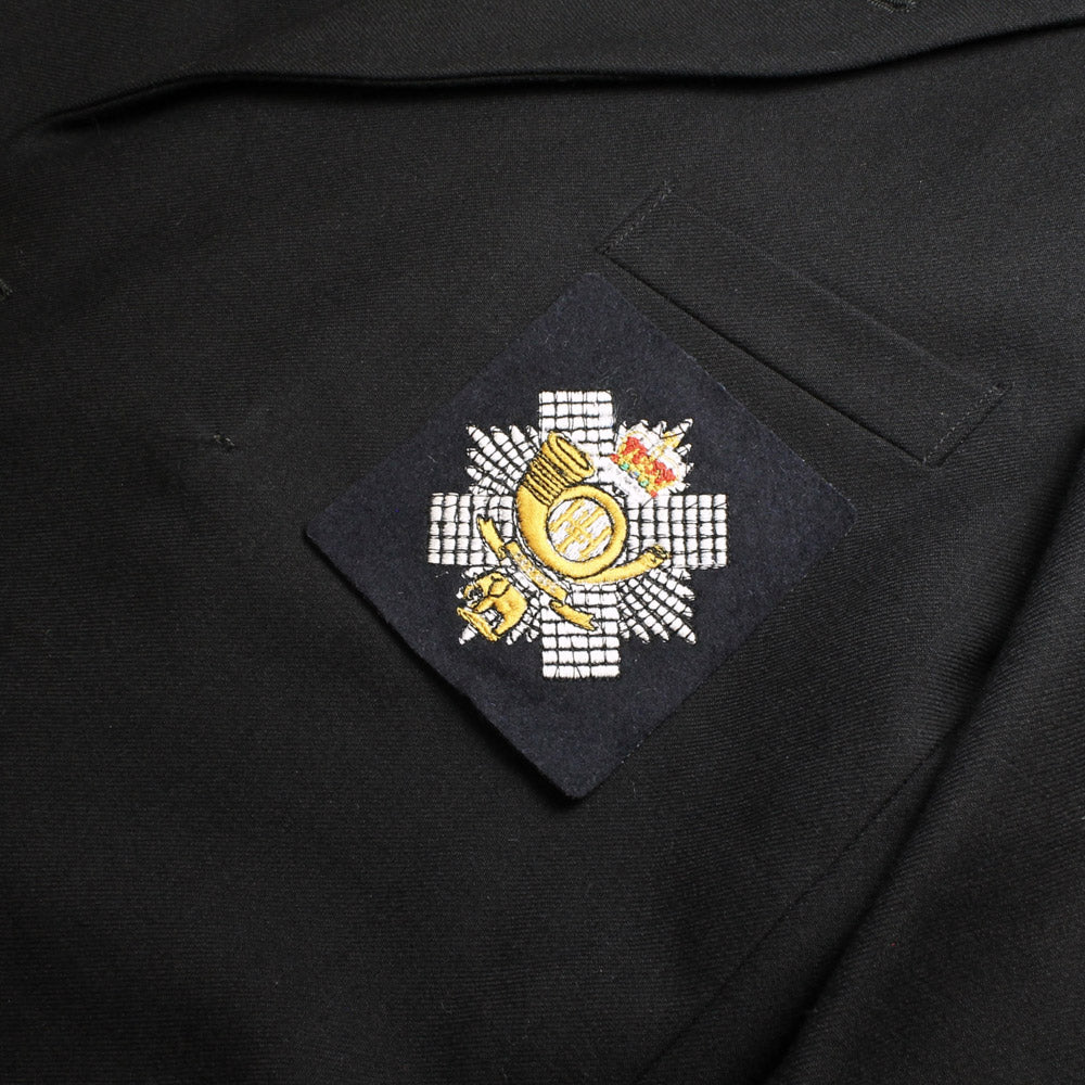 HIGHLAND LIGHT INFANTRY CLOTH BLAZER BADGE