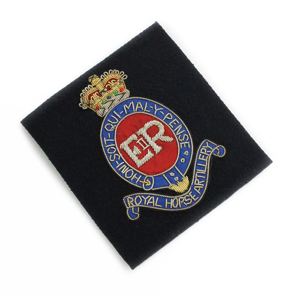 ROYAL HORSE ARTILLERY BLAZER BADGE - Main Image