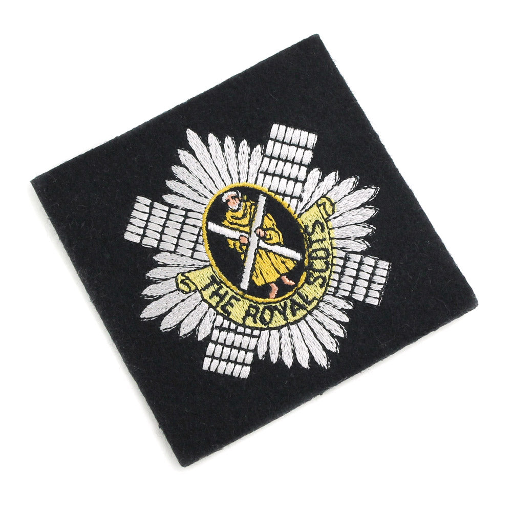 ROYAL SCOTS BLAZER BADGE - CLOTH