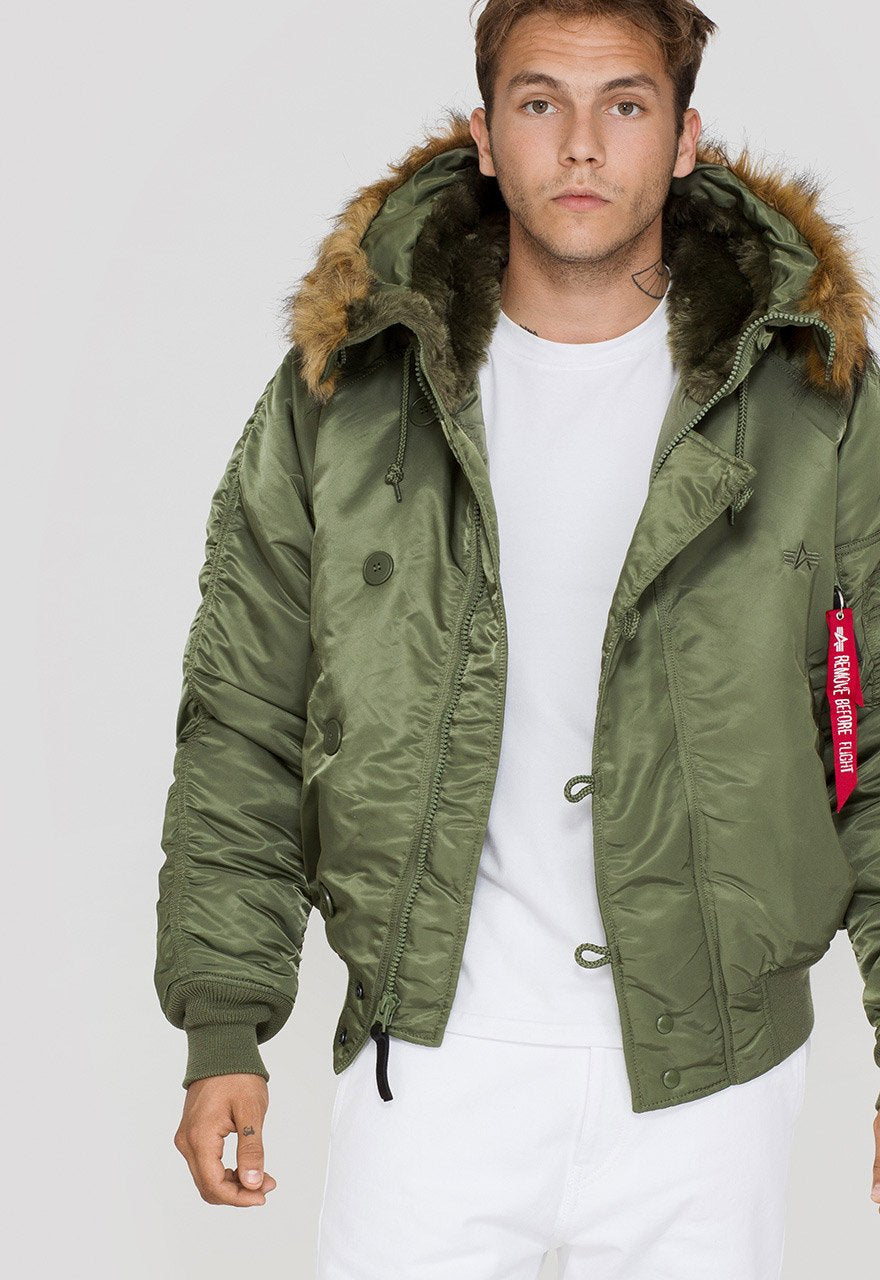 ALPHA N2B FLYING JACKET - GREEN