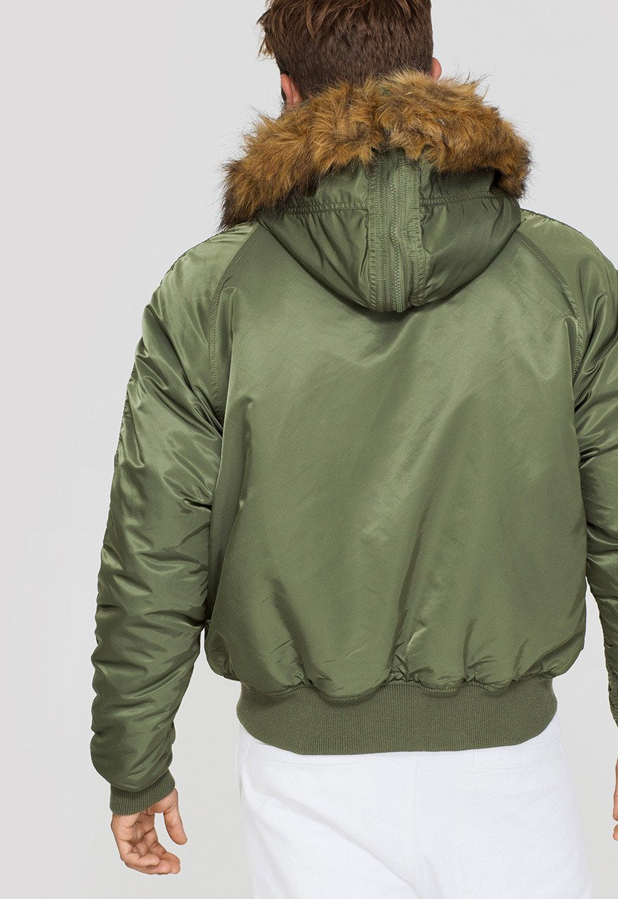 ALPHA N2B FLYING JACKET - GREEN