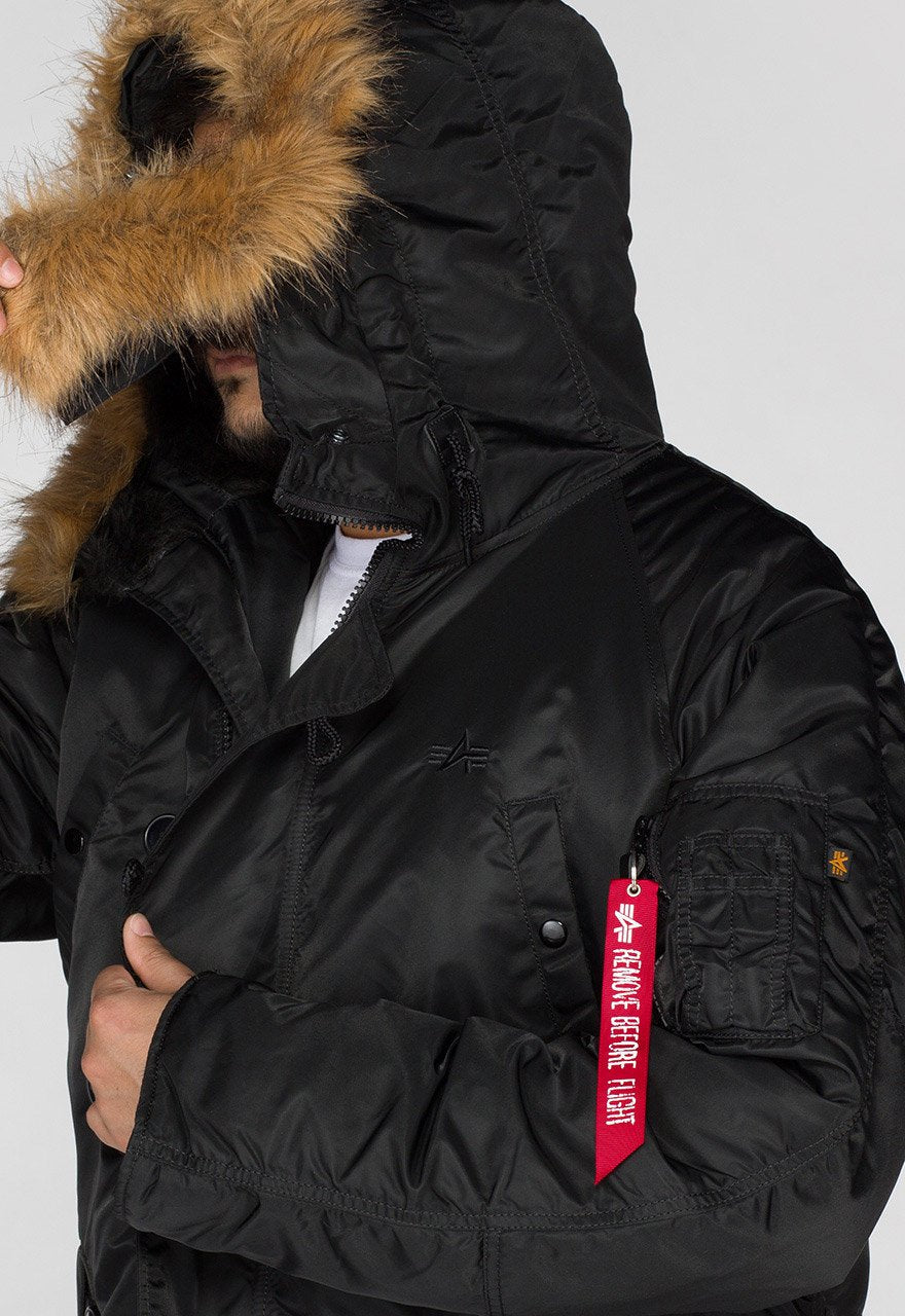 ALPHA N3B EXTREME COLD PARKA - BLACK