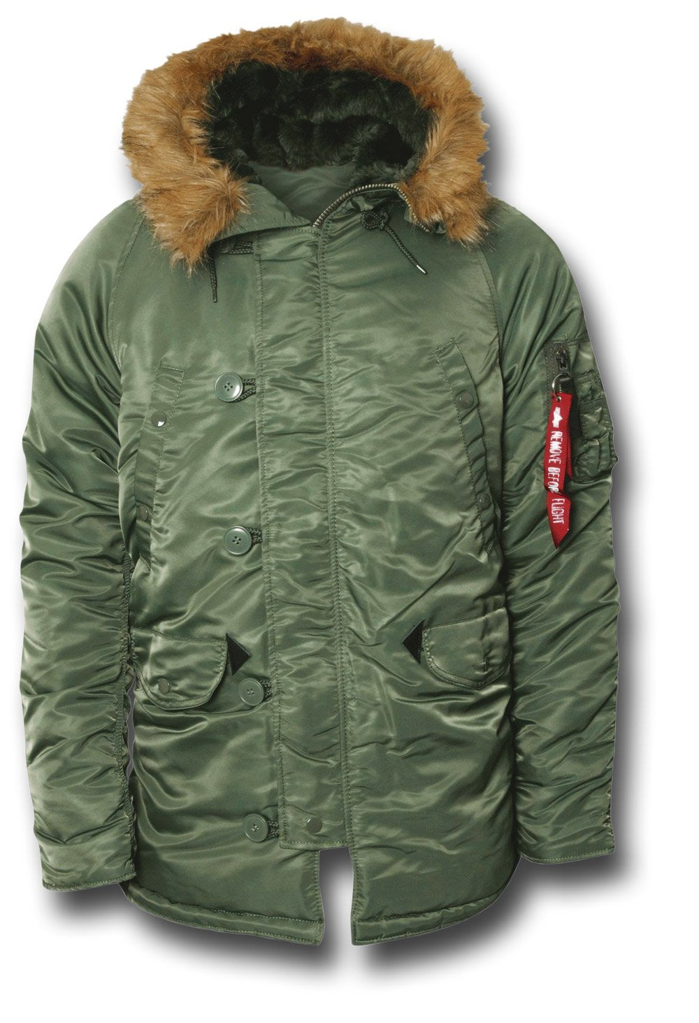 ALPHA N3B EXTREME COLD PARKA - GREEN