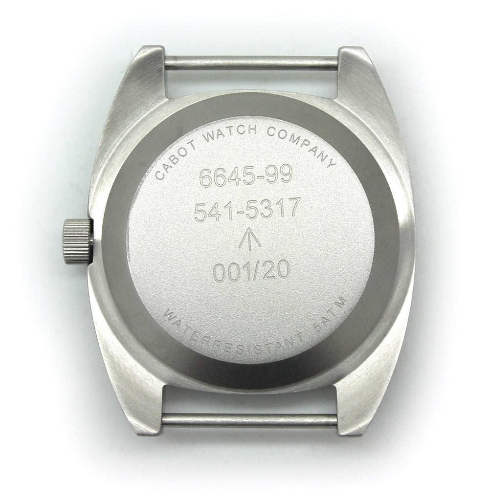 CWC T20 QUARTZ WATCH - BACK