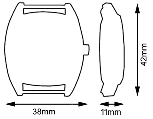 CWC MELLOR 72 MECHANICAL WATCH - DIMENSIONS