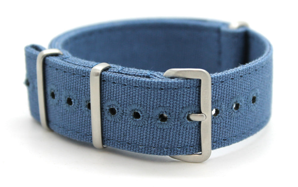 CWC VINTAGE CANVAS NATO STRAP