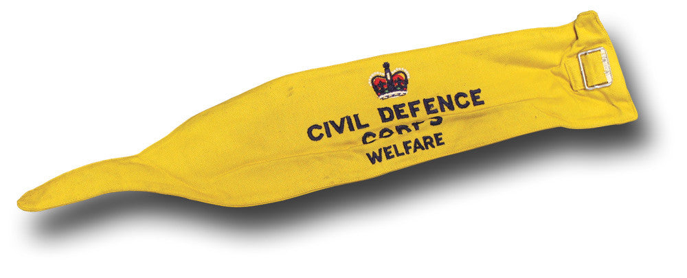 CIVIL DEFENCE CORPS ARMBAND QC