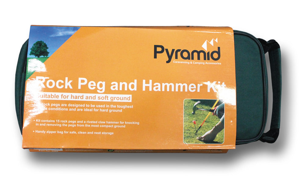 ROCK PEG AND HAMMER KIT