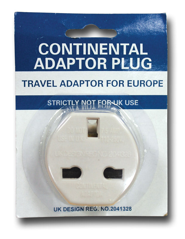 CONTINENTAL PLUG ADAPTER