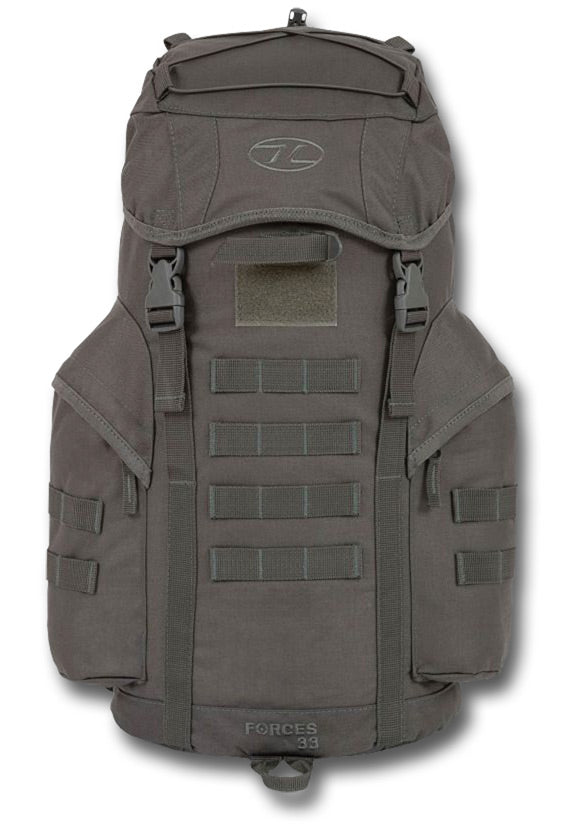 33LT FORCES STYLE DAY PACK RUCKSACK - GREY