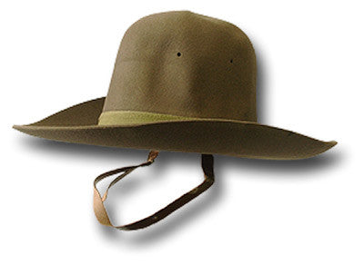 GENUINE 50s GURKHA SLOUCH HAT - Silvermans