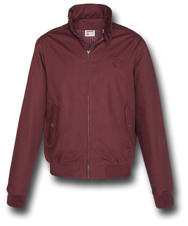 SCHOTT STARDUST JACKET - BORDEAUX