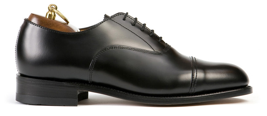 SANDERS OXFORD SHOES - BLACK