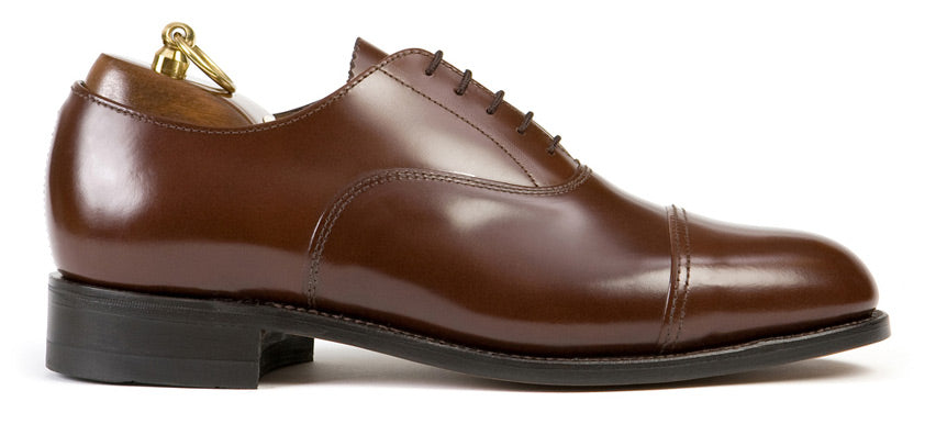 SANDERS OXFORD SHOES - BROWN