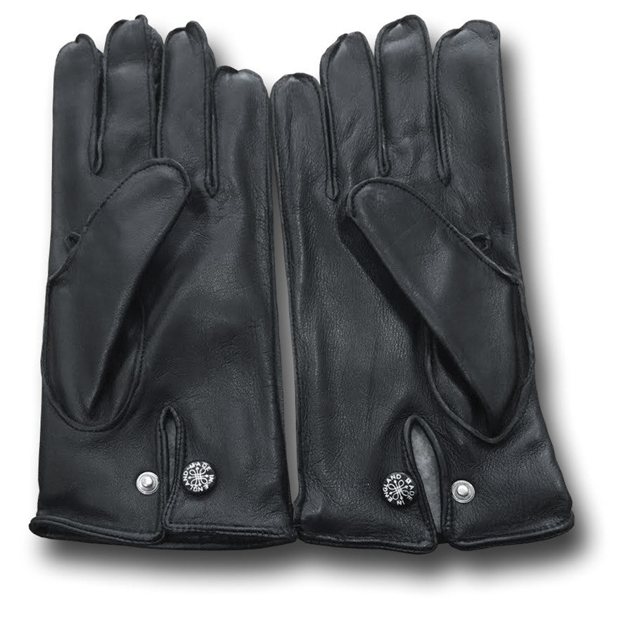 LEATHER OFFICER DUTY GLOVES, MADE IN ENGLAND