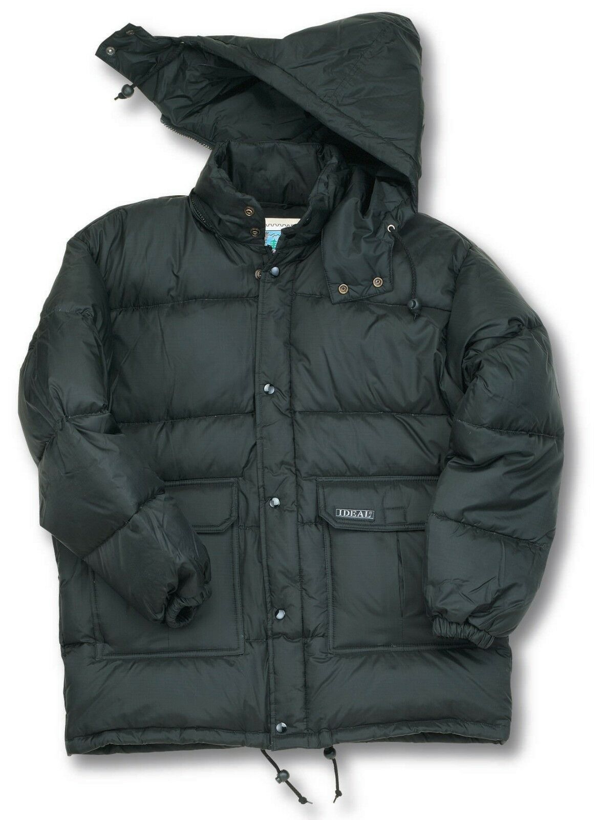 FEATHER DOWN INSULATED PADDED LONG JACKET