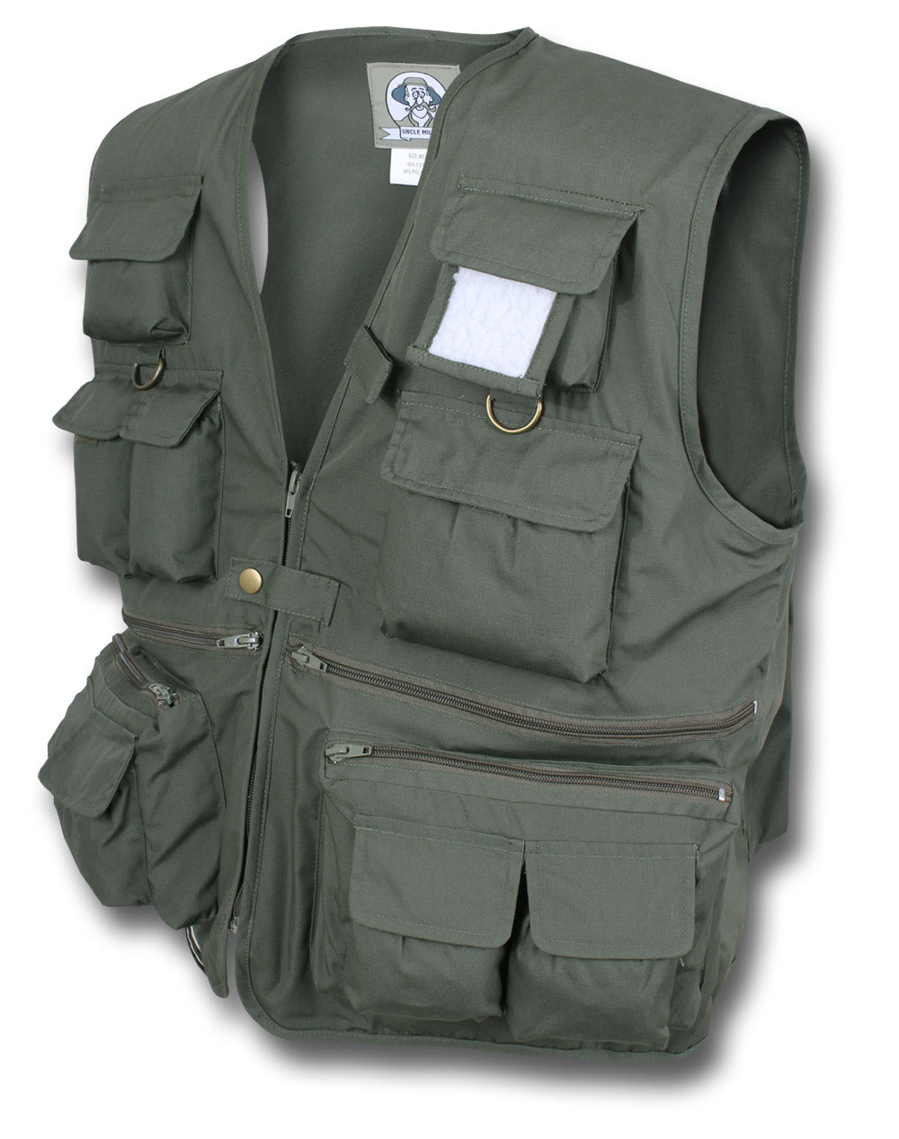 MILTY TRAVEL HUNTING VEST - OLIVE GREEN