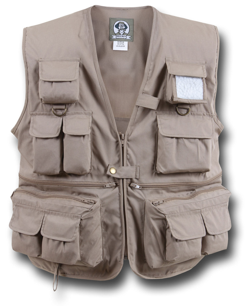 MILTY TRAVEL HUNTING VEST - KHAKI