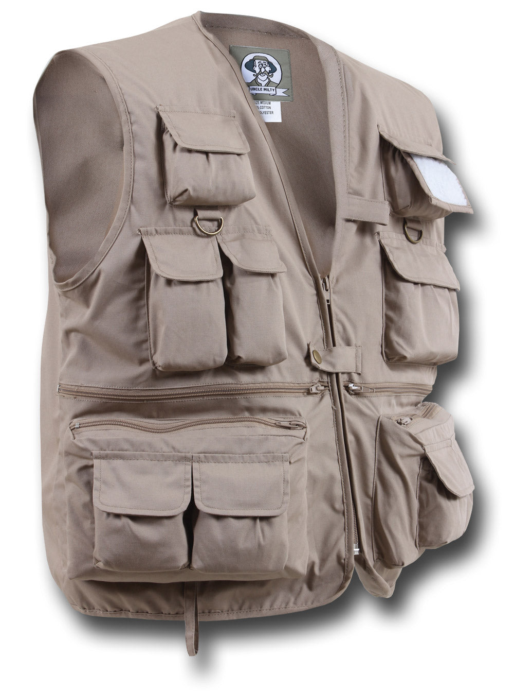 MILTY TRAVEL HUNTING VEST - KHAKI