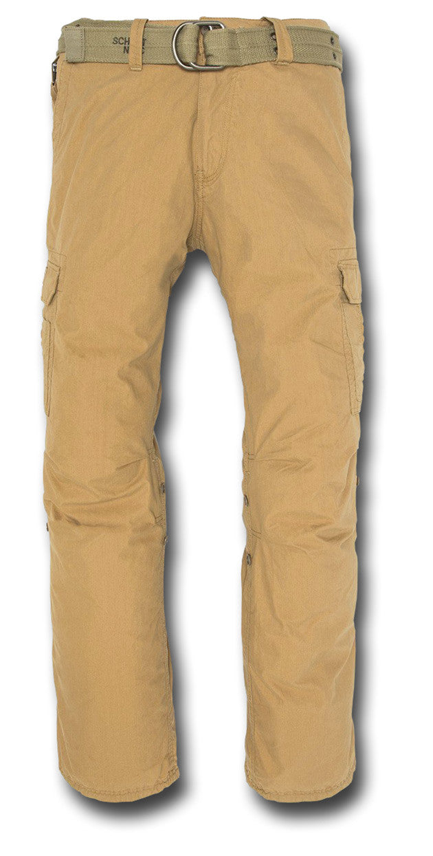 SCHOTT CARGO PANTS - WORK BEIGE