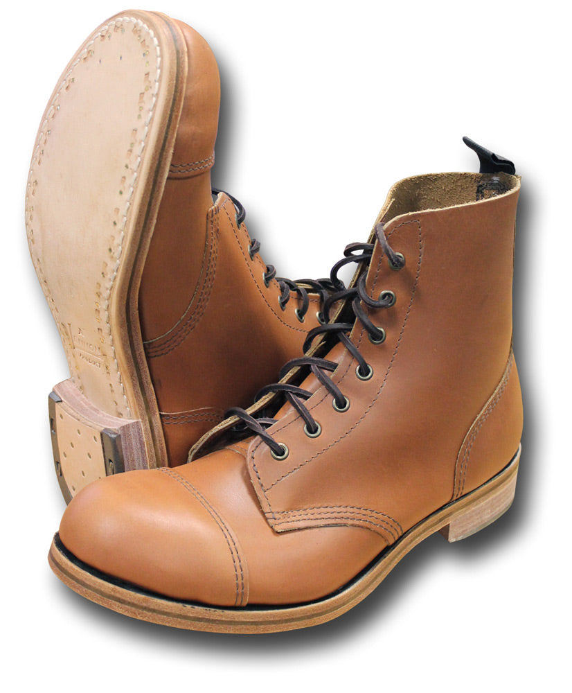 HANDMADE OFFICERS BOOTS LO-LEG