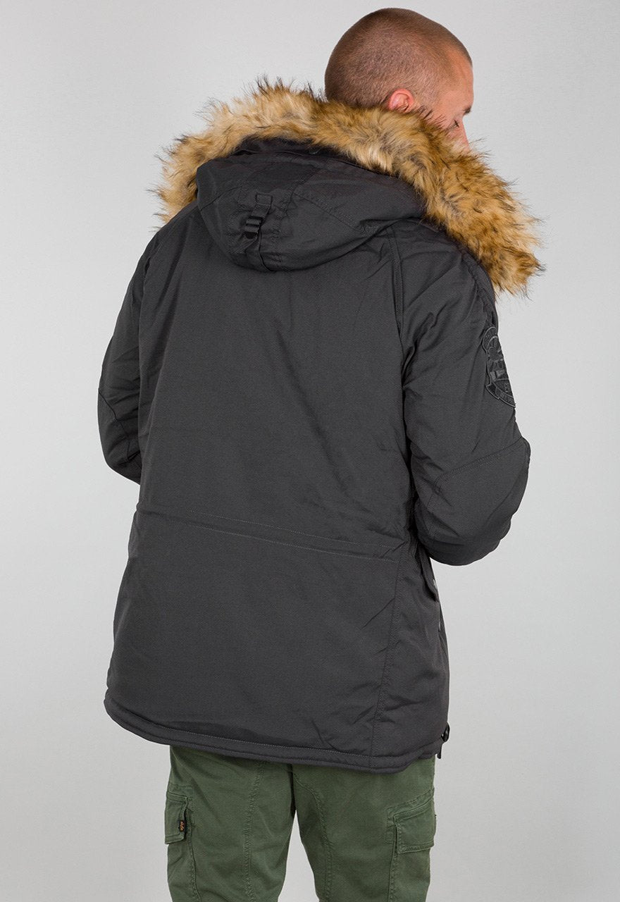 ALPHA EXPLORER PARKA - BLACK