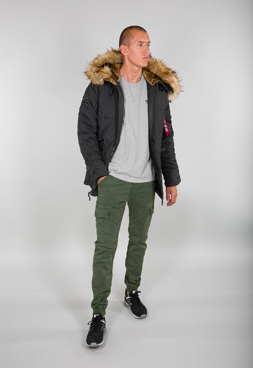 ALPHA EXPLORER PARKA - BLACK