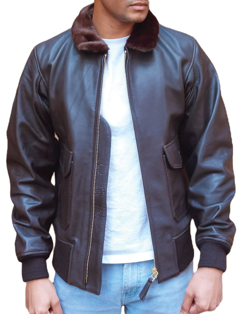 G1 LEATHER FLIGHT JACKET MK2 Silvermans
