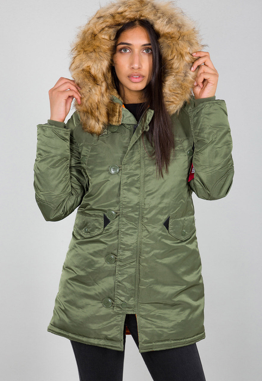 ALPHA WOMENS N3B VF59 PARKA