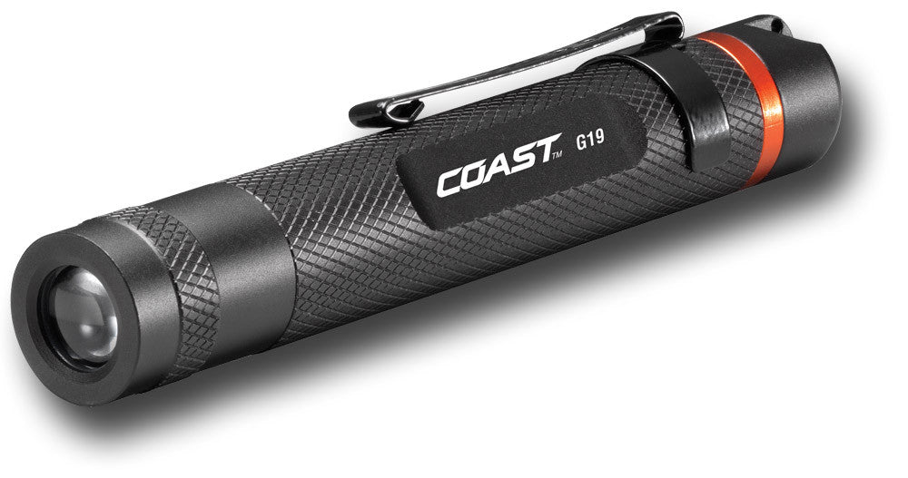 Coast G20 Penna LED 36 Lumen – Torcia Ultra Compatta A Batteria AAA, Colore Nero