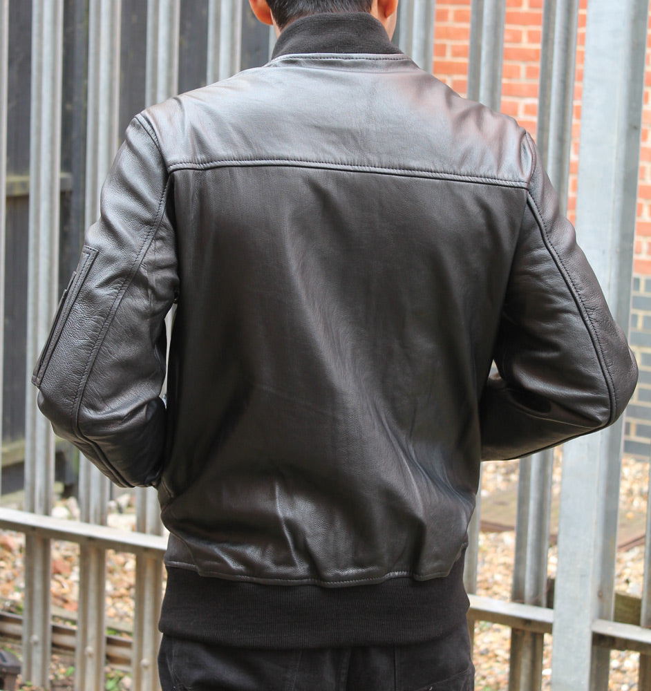 SIL-MA1 LEATHER FLYING JACKET