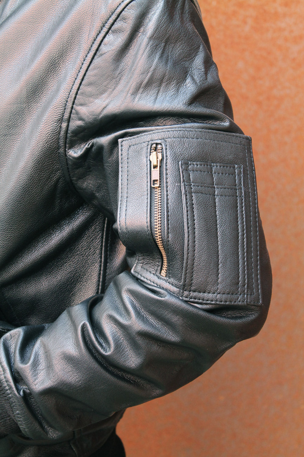 SIL-MA1 LEATHER FLYING JACKET