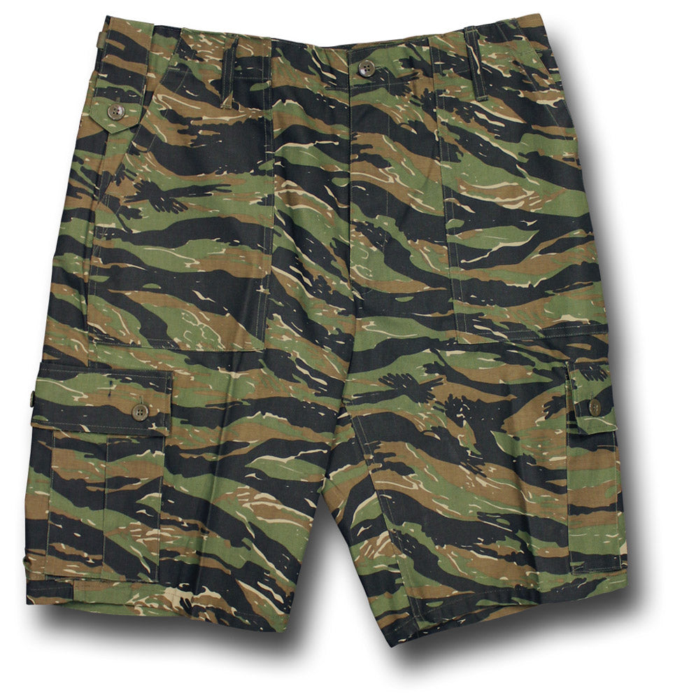 COMBAT SHORTS - TIGER STRIPE
