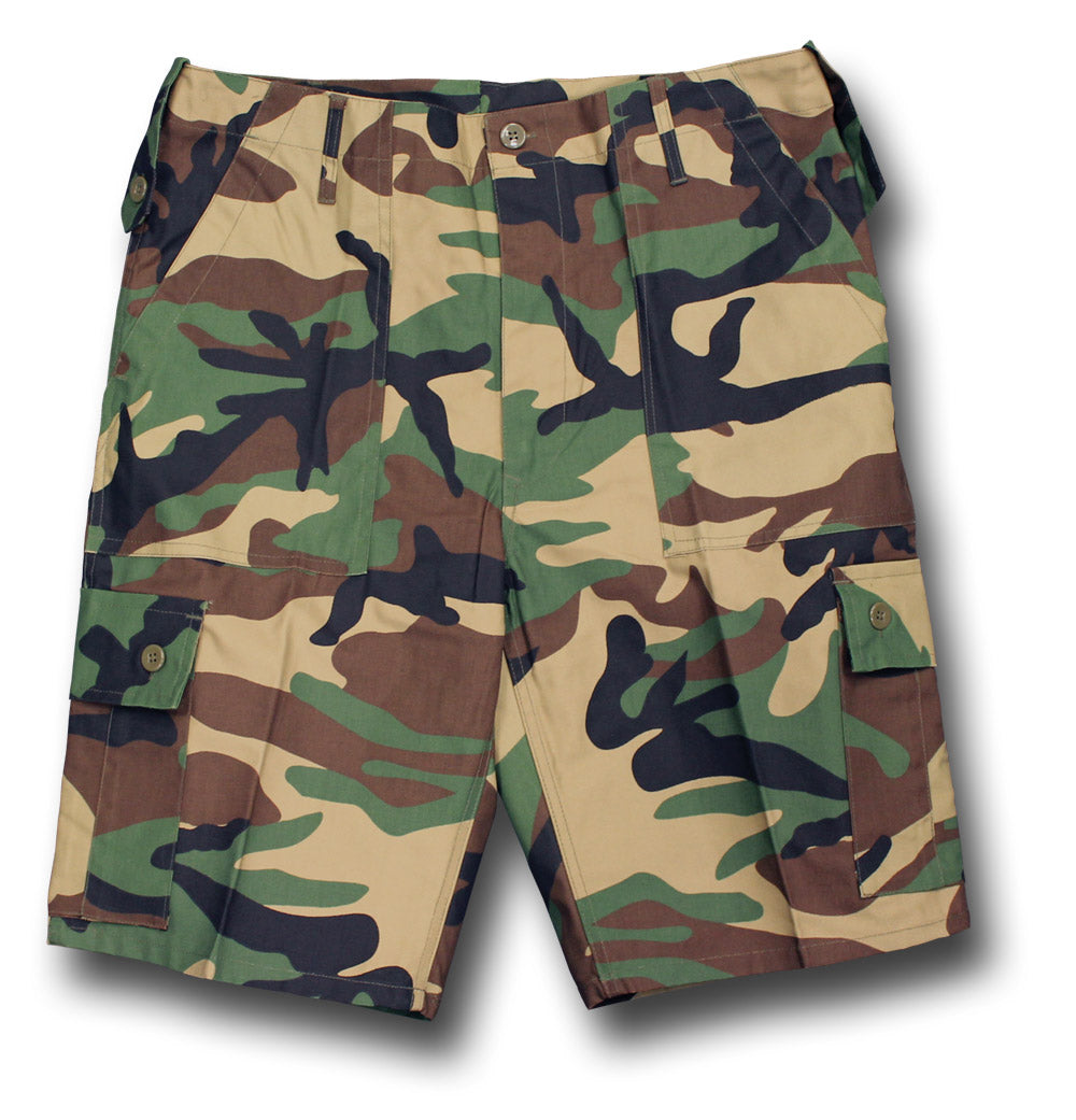 COMBAT SHORTS - WOODLAND